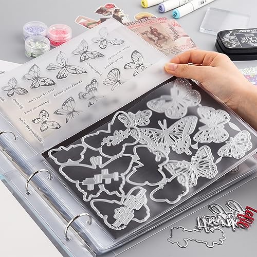 Briartw 10 Page Protectors Pockets Inserts with Two Pockets - Image 4