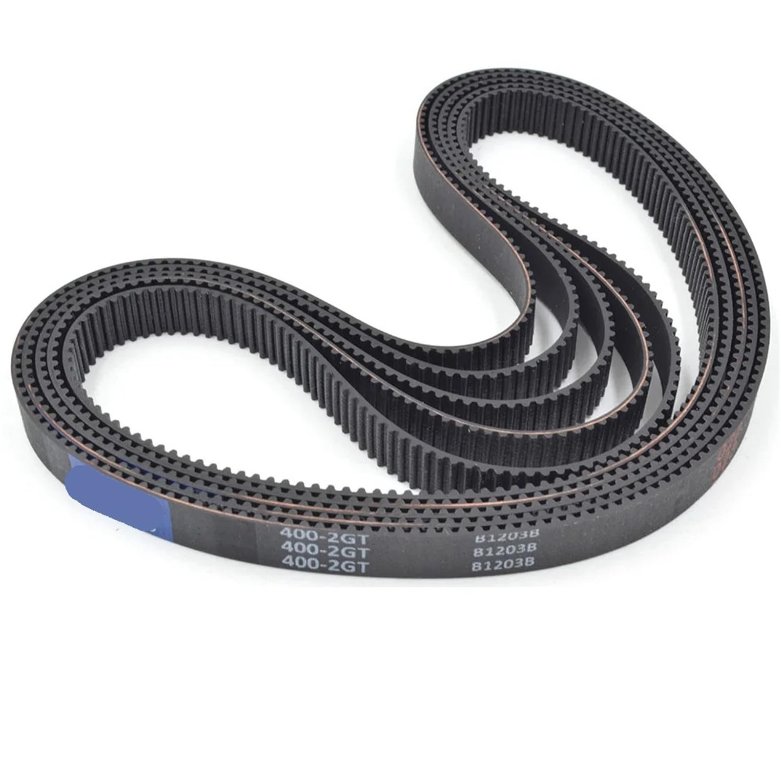 Correa síncrona 2GT de 396mm y 198 dientes en goma de 9mm de ancho pack de 5 unidades
