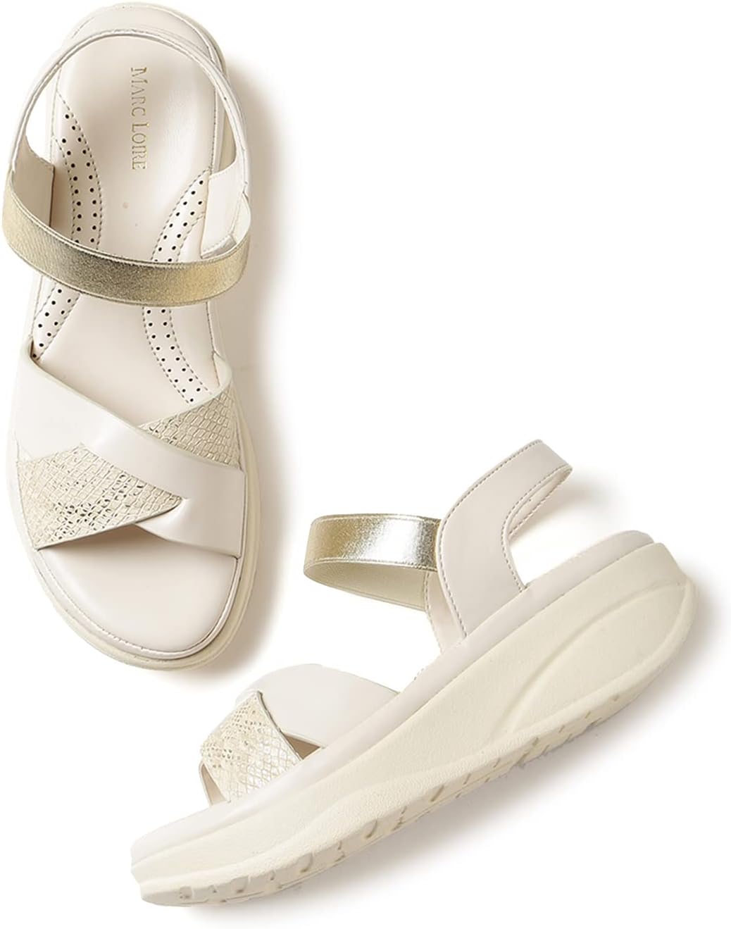 Marc Loire Women Soft Comfortable Solid Platform Heels