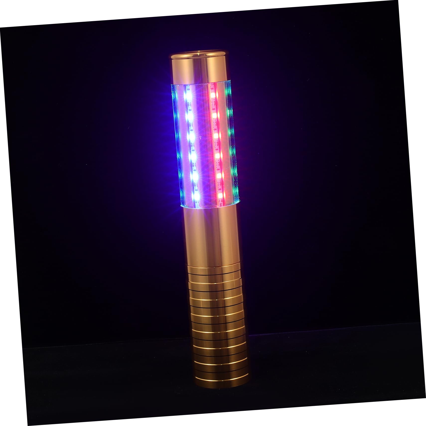 Holibanna 1 Set LED Fluorescent Glow Stick Portable Glowing Wand for Concerts Festivals Bars Durable Lightweight Practical Night Event Accessory