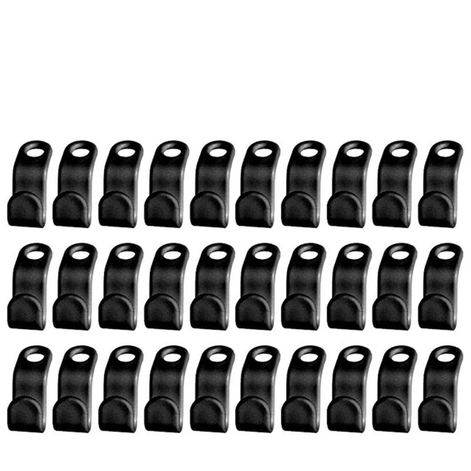 Kleiderbügel für Kleidung, platzsparend, 300 Stück, kaskadierende Kleiderbügel, Kunststoff-Verlängerungs-Clips, Kleiderschrank-Organizer, Schwarz