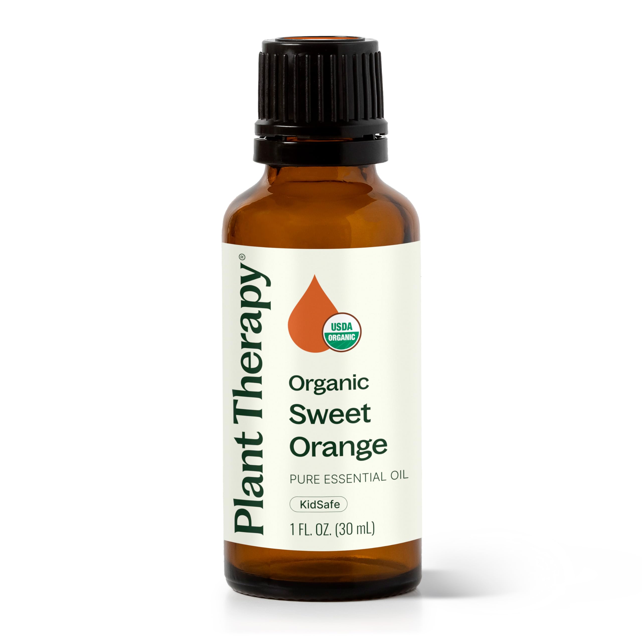 Plant Therapy Sweet Orange Organic Essential Oil 100% Pure, USDA Certified Organic, Undiluted, Natural Aromatherapy, Therapeutic Grade 30 mL (1 oz) Orange 1 Fl Oz (Pack of 1)