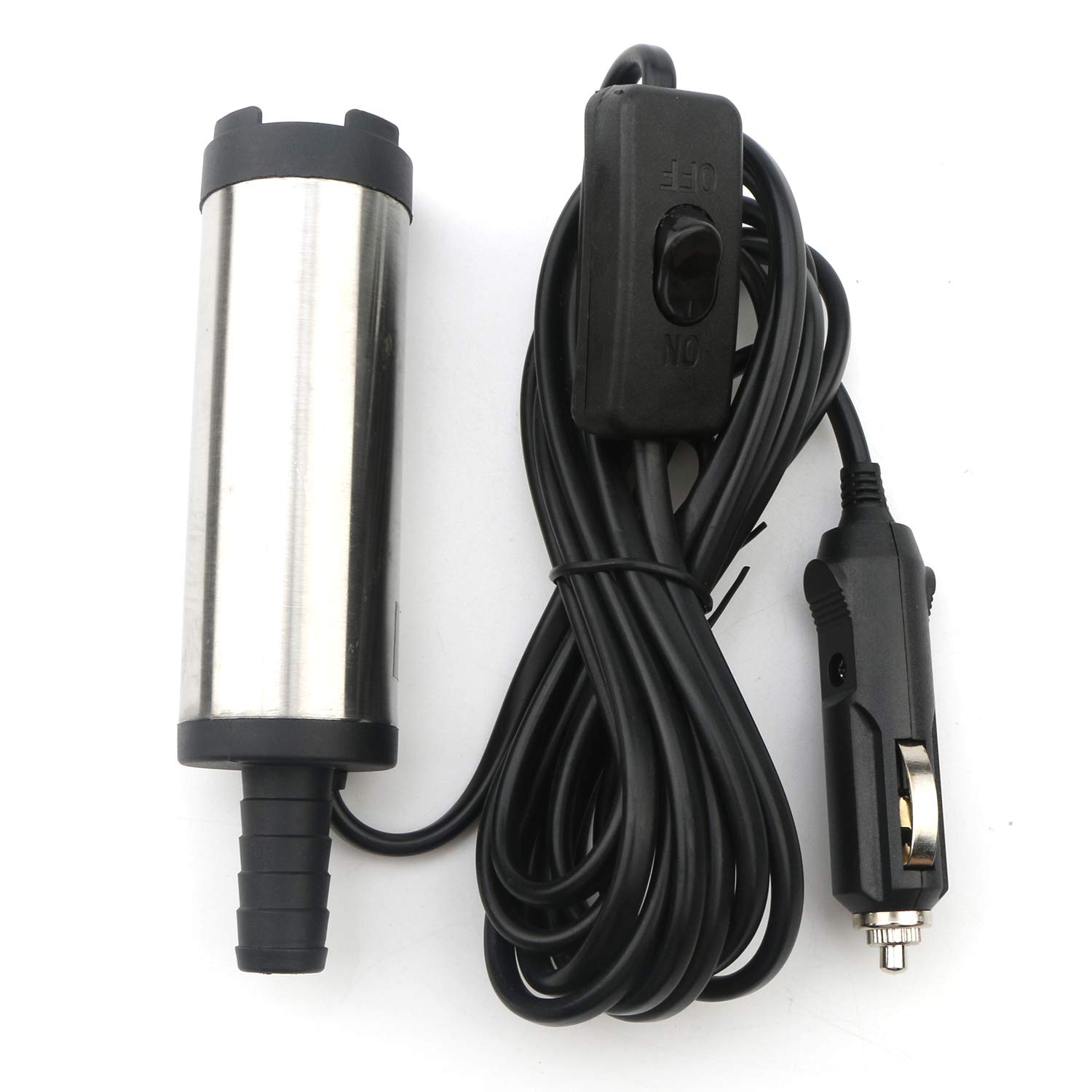 Amazon.com: Ellbest DC 12V Electric Submersible Water Pump 38mm Diameter  Water Oil Diesel Fuel Transfer Refueling Pump Cigarette Plug 8500r/min :  Automotive