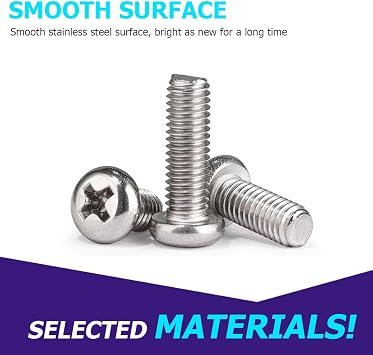 YALOK Stainless Steel Derby Cover Screws, 5pcs Derby Cover Bolt Kit, M6x16 Hardware Bolt Kit Compatible with CVO Road Glide Street Glide Fat Bob Road King FLHR Road Glide FLTRX and More
