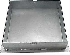 EINSIDE Galvanized steel tiled cover, paving inspection hatch, filling manhole plate H 8 (70x70cm)