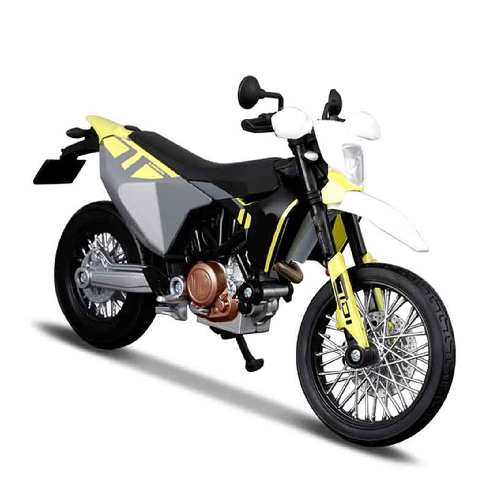 UTJUYFCGF for Husqvarna 701 Alloy Motorcycle Model 1/12