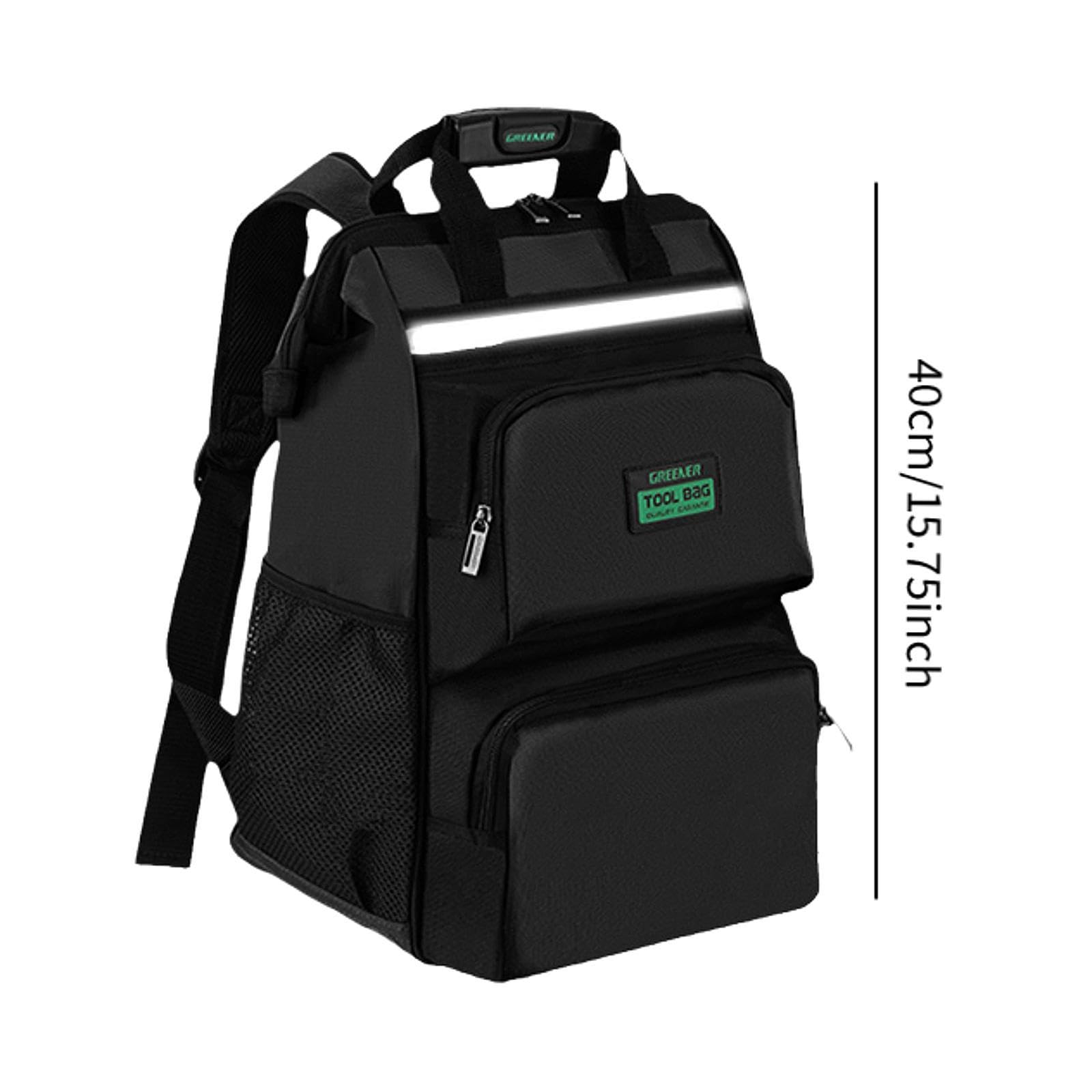 Sac à Outils de Chantier Verrouillable et étanche avec Poignées
