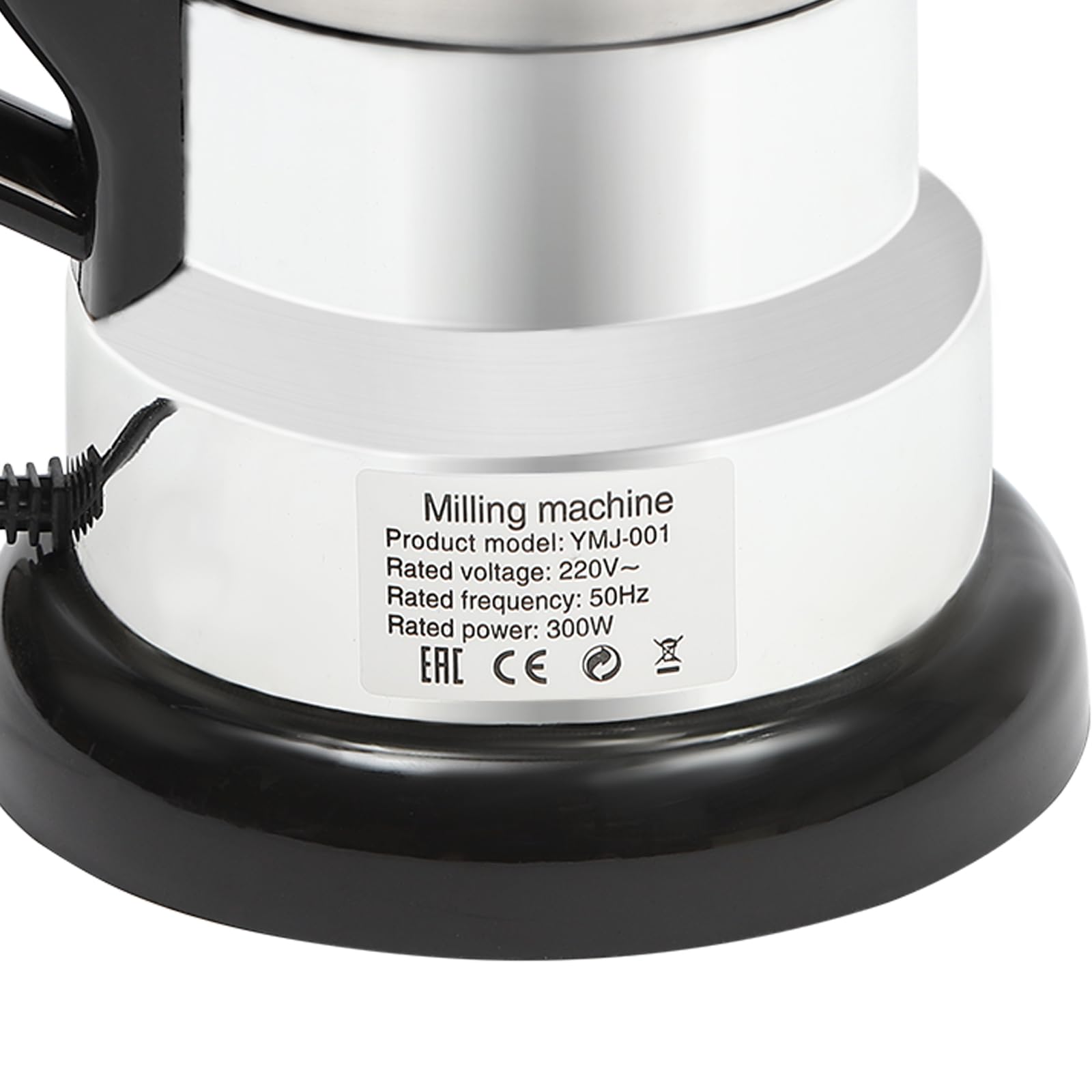 Grano Elettrico Mulino Multifunzionale 300W Alta Velocità Macinaspezie Macinacaffè Ultra Fine 500ml Capacità Acciaio Inox Polvere Macchina Coperchio Trasparente Per Materiali Secchi