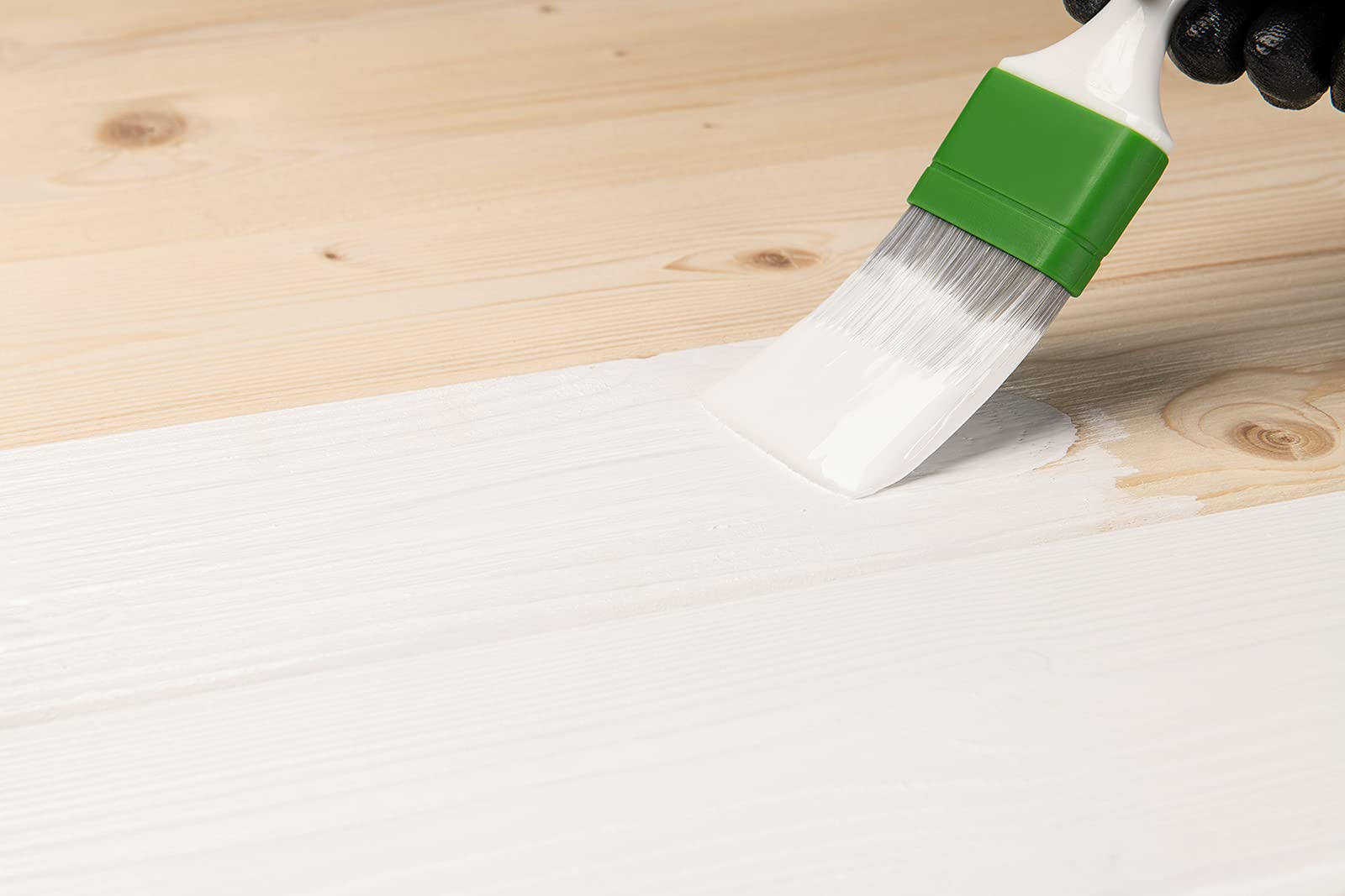 Ica For You FFB30 - Smalto per Legno ad Alta Resistenza, Vernice per Interni, Base Acqua, Bianco Satinato, 2.5 L - FFB30-0250