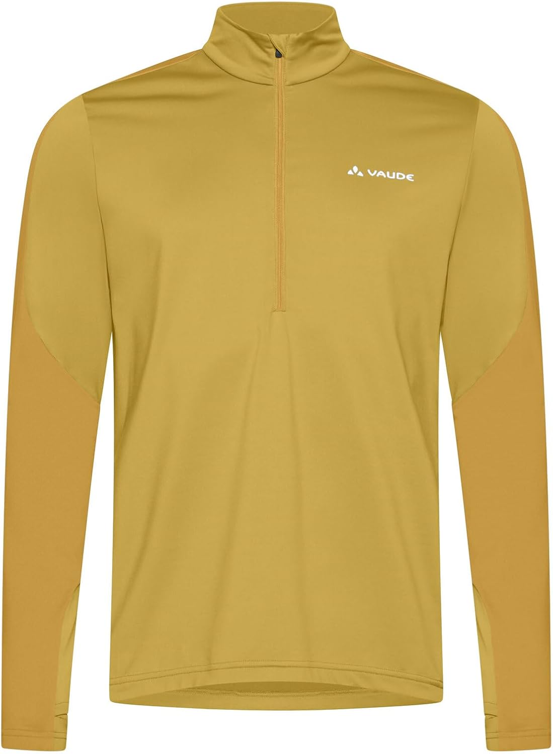 Pull Mi-zip VAUDE Livigno Pour Homme - Polaire Légère, Respirante, Coupe Athlétique - Randonnée, Vélo