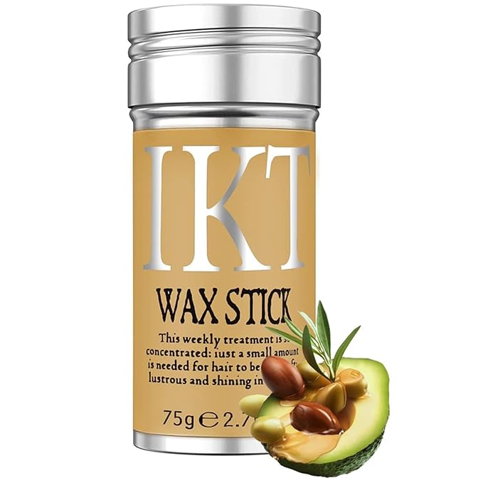 Hair Wax Stick for Women – Tames Frizz & Baby Hair, Instant Sleek Finish, Portable Styling Stick for Flyaways & Edges