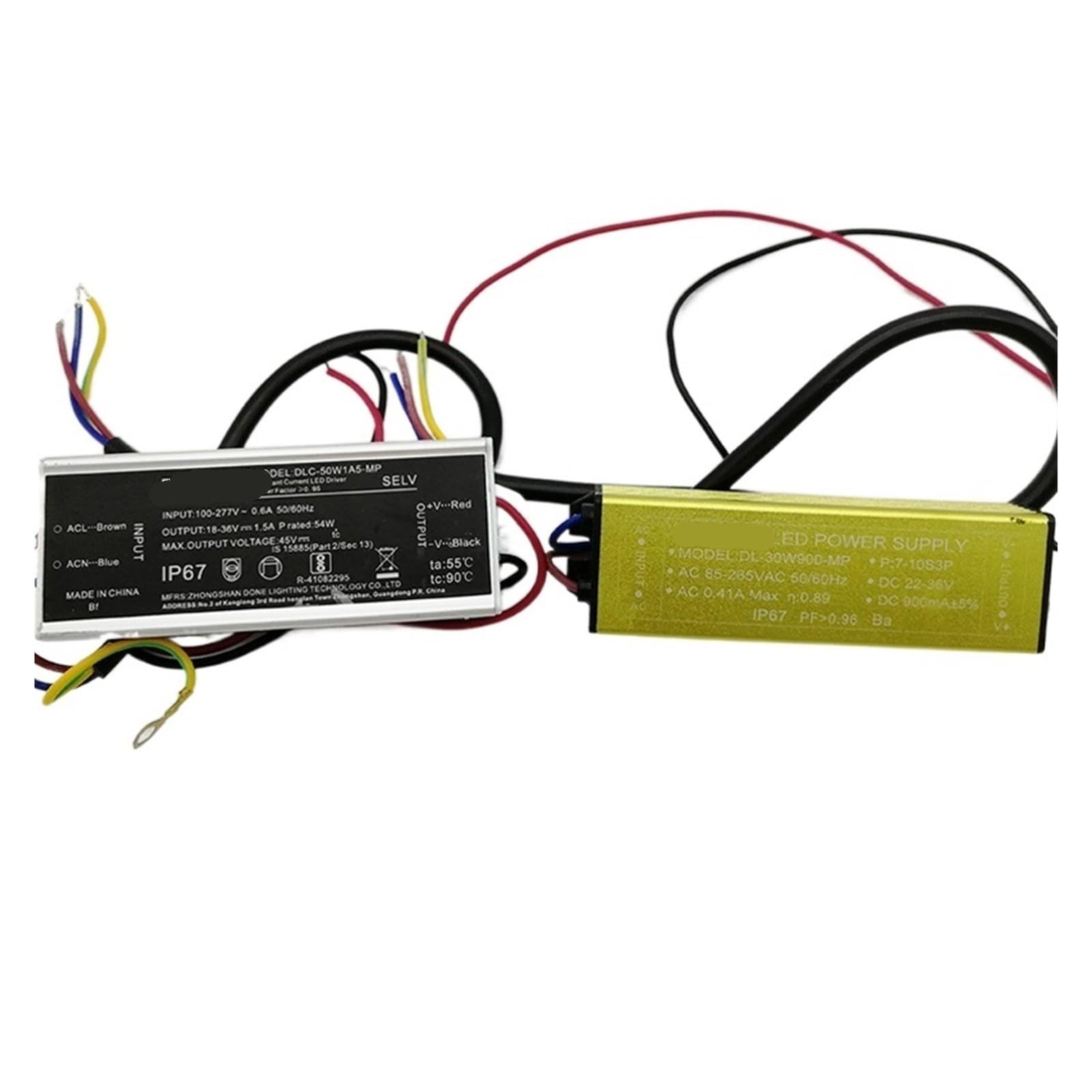 Leddriver pour lampadaire de jardin étanche transformateur DL-100W3A0