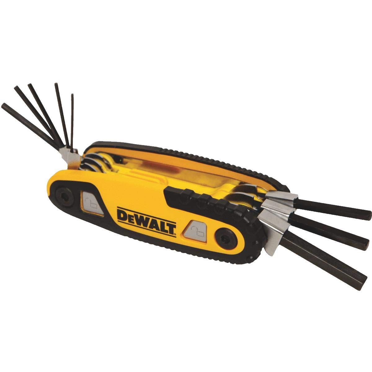 DEWALT DWHT70263M - Juego de llaves hexagonales de bloqueo plegable, MM