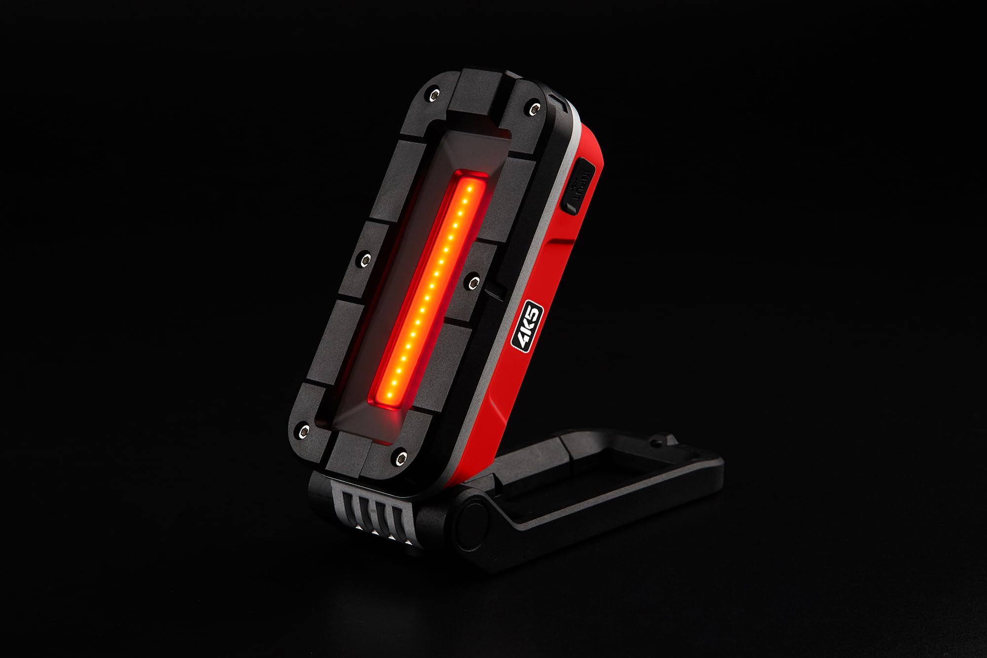 Tools WL 1000 - Lámpara de Trabajo, Linterna Taller LED Recargable (30-100 lm, Foco + Luz de Inundación, Cinco Niveles de Luz, Recargable mediante USB-C)