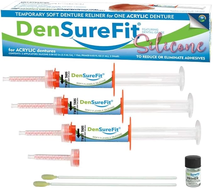 DenSureFit Upper Denture Reline Kit Health & Household