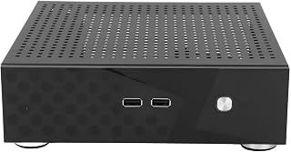 Obudowa Komputera Stacjonarnego Mini ITX, Obudowa Komputera Stacjonarnego M AXT Gaming PC do Domowych Komputerów Wideo, Komputerów Hotelowych, Terminali Samoobsługowych, Dobre Odprowadzanie Ciepła
