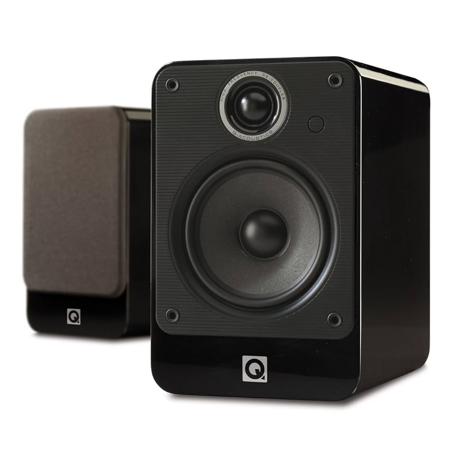 Q Acoustics 2020i ブックシェルフスピーカー ペア Q Acoustics 2020i Bookshelf Speakers (Graphite Black only