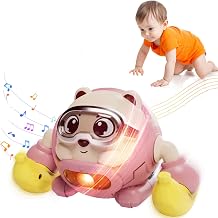 Rolling Baby Crawling Toys, 360 Rolling Monkey Baby Musical Toys