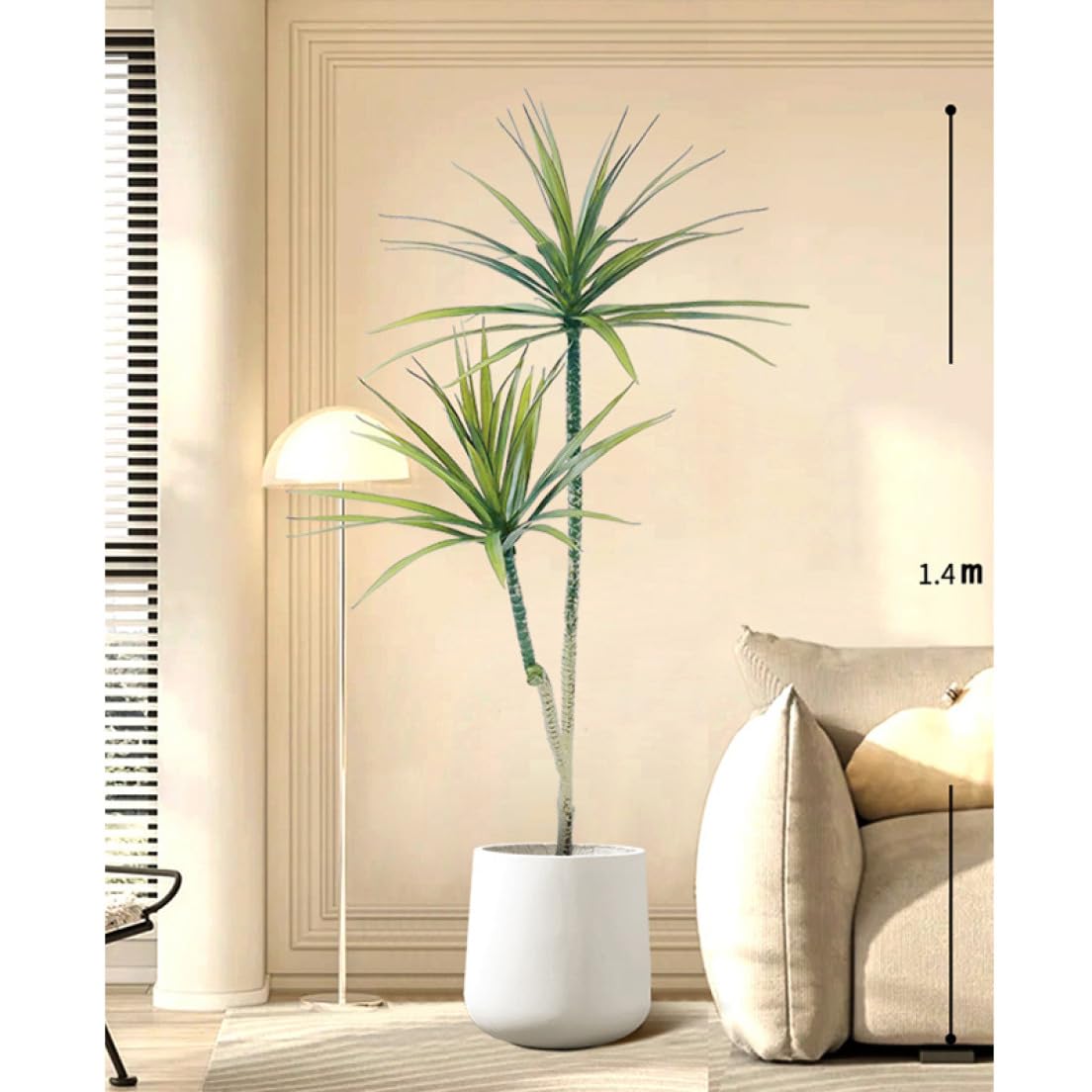 【美品】フェイクグリーン 観葉植物160cm 鉢植 Amazon｜HGJH 人工観葉植物 フェイクグリーン 160cm 大きい