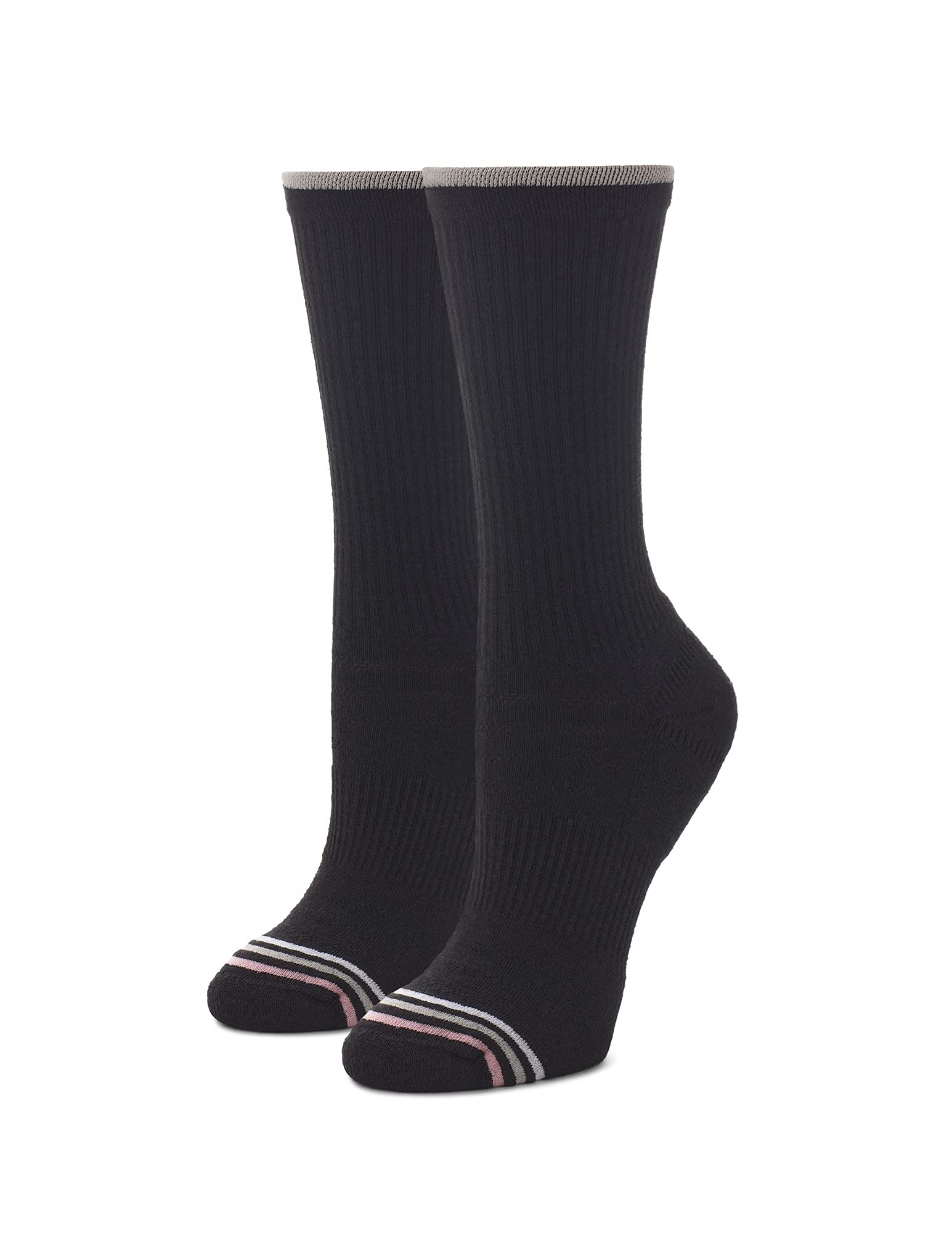 HUE Calcetines deportivos ecológicos para mujer, paquete de 2 pares