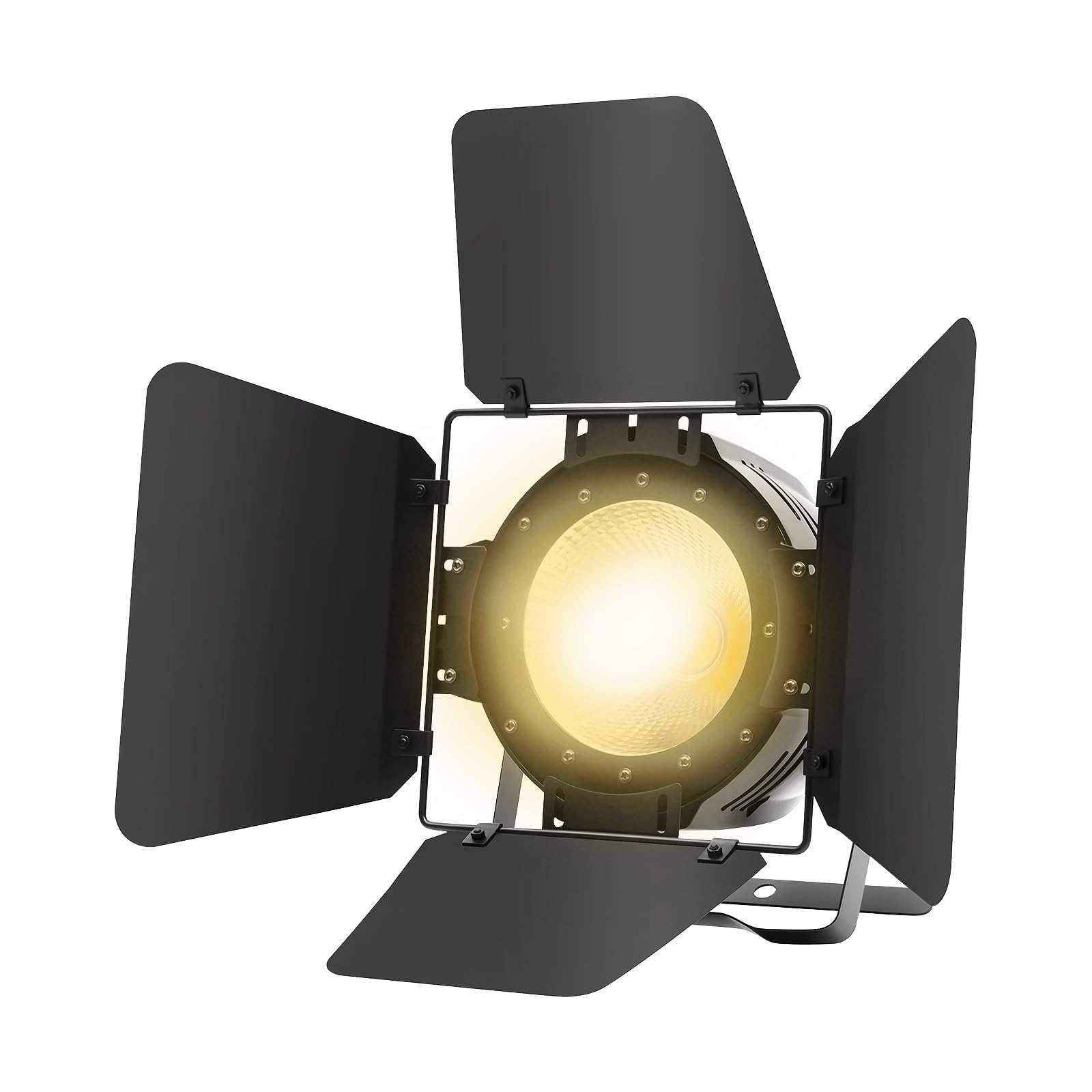 Luce LED da palcoscenico, 200 W, COB Par, 6 CH, 2 in 1, faretto da teatro per palcoscenico, faretto COB per palcoscenico, luce stroboscopica professionale, per DJ, studio, concerti, matrimonio, teatro