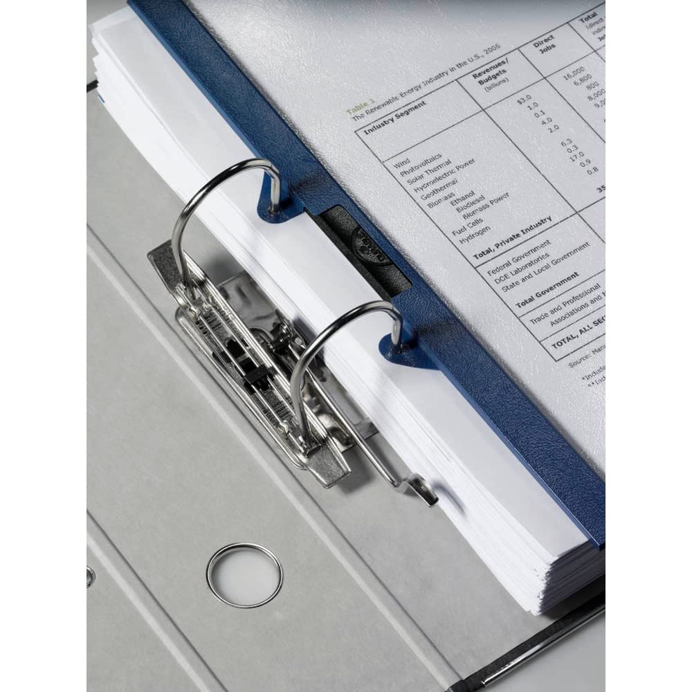 Durable Klemm-Mappe Duraclip 30 Easy File, abheftbar, Hartfolie, bis 30 Blatt A4, dunkelblau, 25er Packung, 222907
