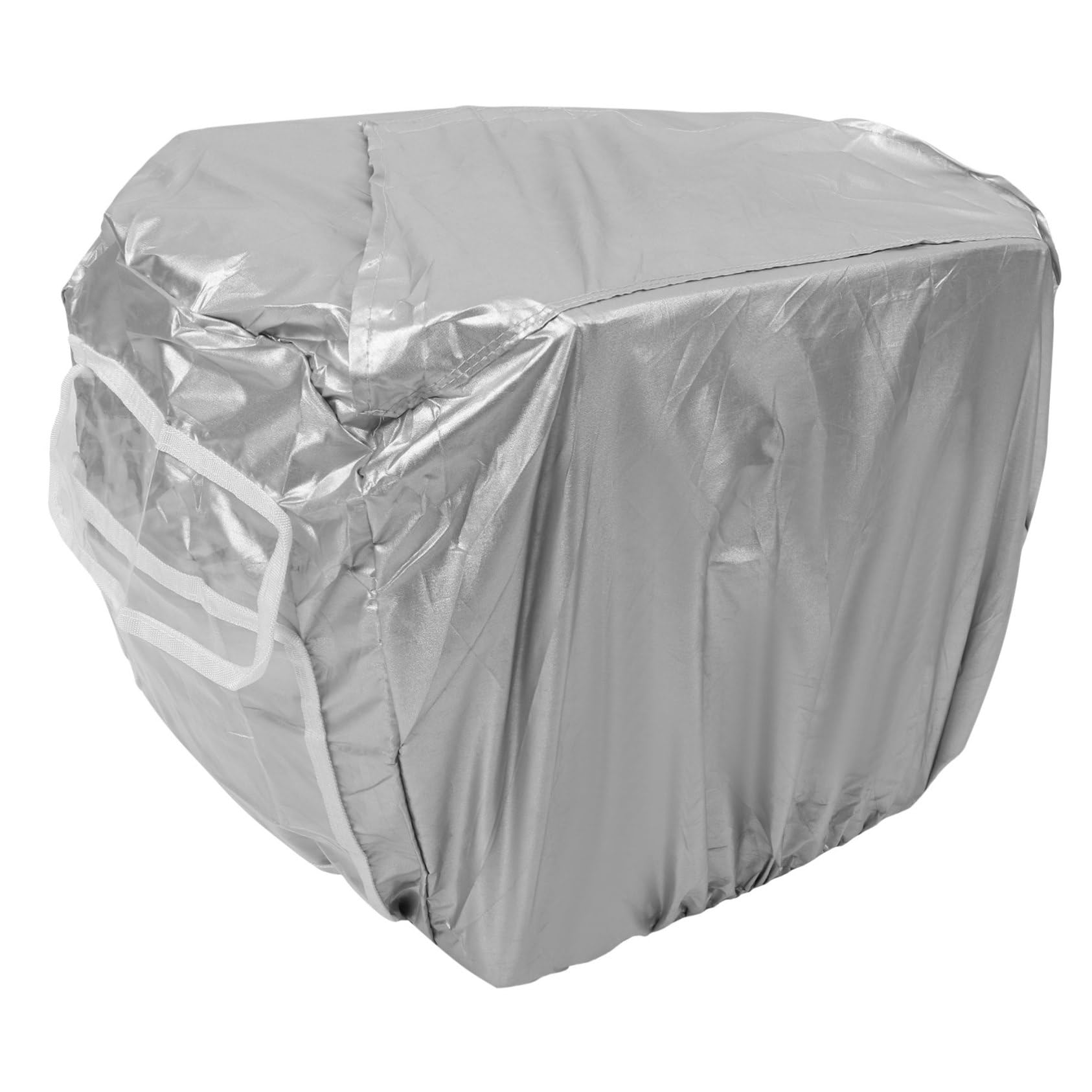 Toyvian Cubierta para Generador de Exterior Resistente Intemperie Desgaste, Tela Plata, Protección contra Lluvia y Polvo para Generadores Pequeños