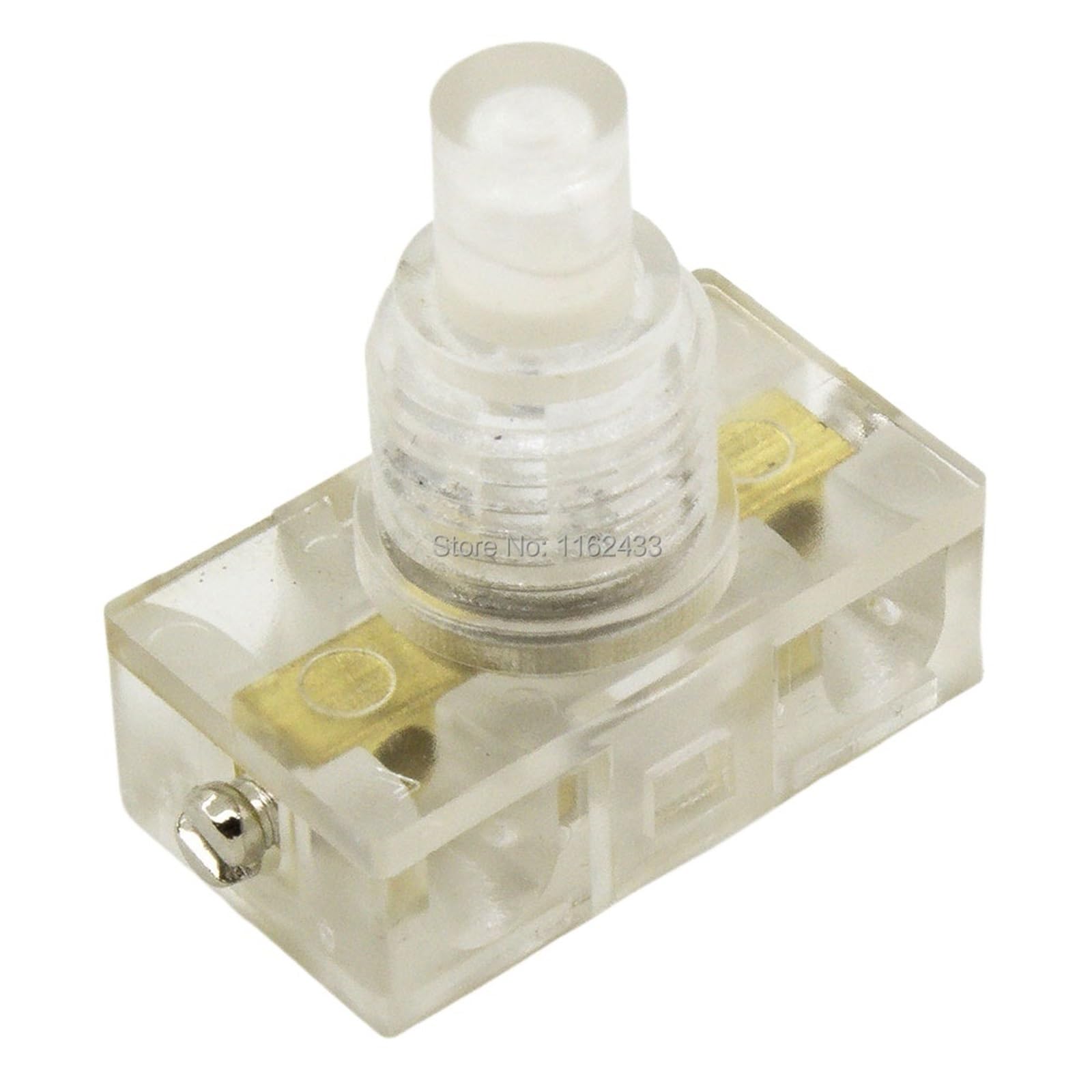 JNURGWLYH FMS01 self-Lock Reset Micro Switch Push Button Switch 315 pushbutton for FFS01 Foot Switch(Nero,Self-lock)