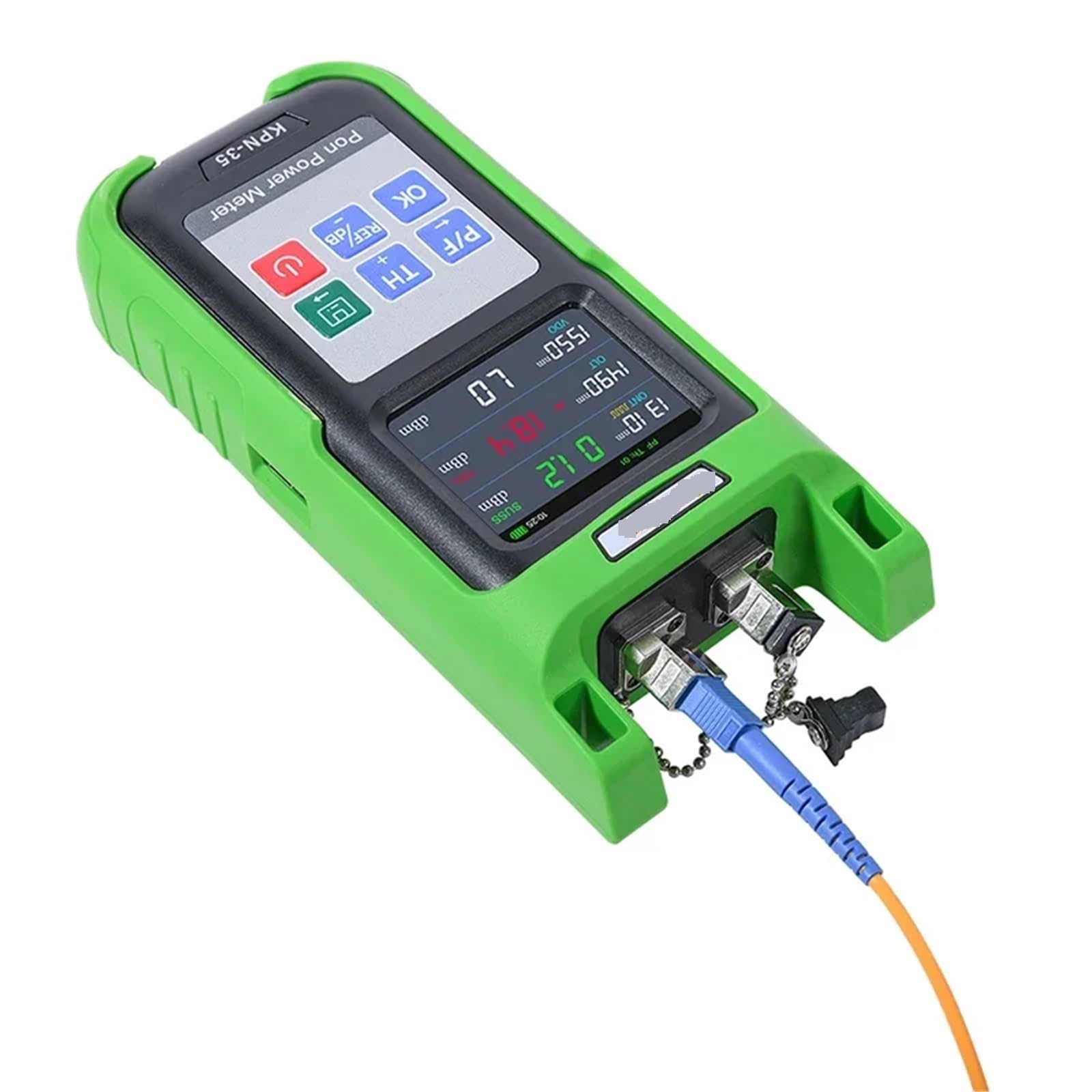 OTDR, Medidor de potencia óptica PON KPN-35 Komshine, resolución de 0,1 dB, 1490 nm, 1550 nm y 1310 nm, for pruebas de redes PON,Antiinterferencias(KPN-35 UPC)