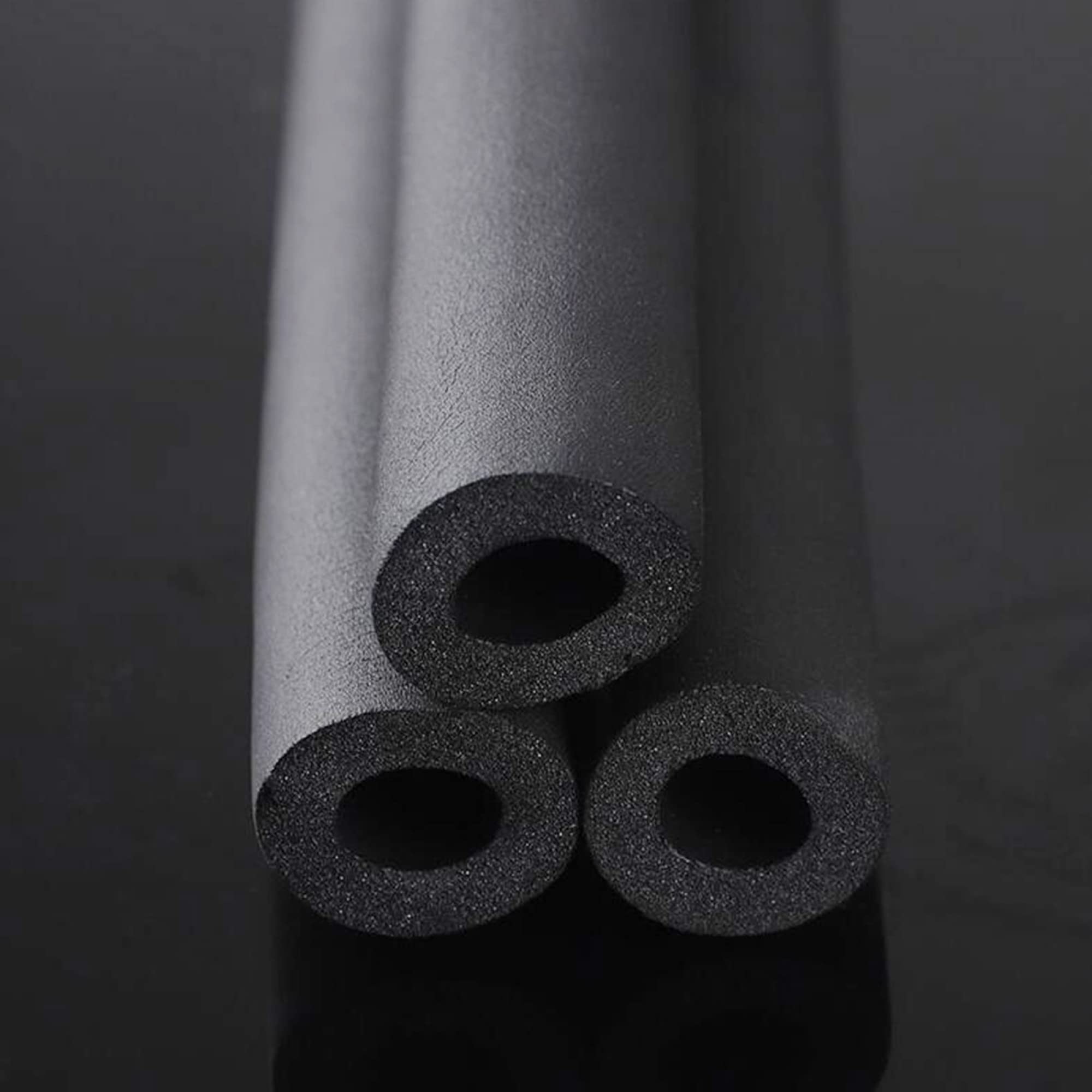 Isolierung Heizungsrohre Rohrisolierung Gummirohrisolierung, Wandstärke 20mm Witterungsbeständig Für Rohrisolierung Außen/Length 1.8m / ID 90mm