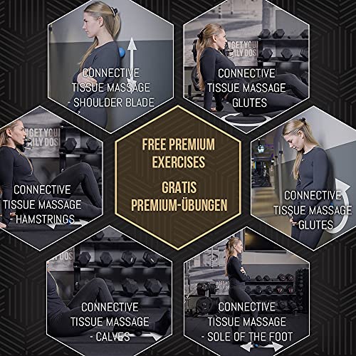 Lacrosse Ball Massaggio - - Set di 2 Pallina