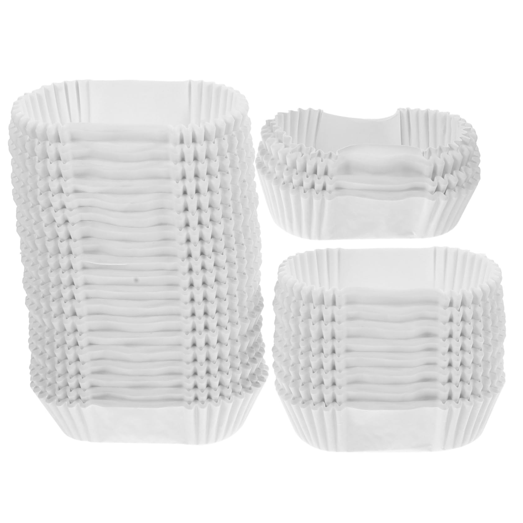 Alipis 4 Piezas tazas de pastel revestimiento de magdalenas taza para hornear tazas de magdalenas grasa conformado vasos desechables para hornear moldes para muffins para hornear