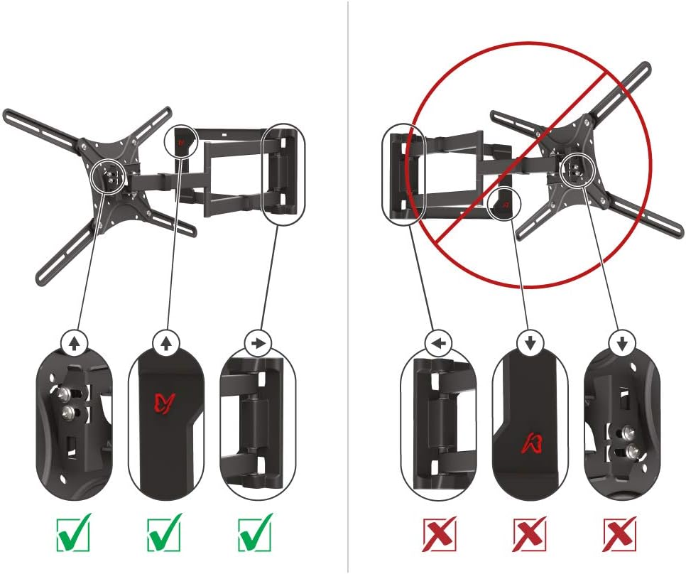 Flаѕh Sаlе Barkan TV Wall Mount, 13-80 inch Full Motion Articulating - 4 Movement Flat/Curved Screen Bracket, Holds up to 110lbs, Patented, Fits LED OLED LCD, Metallic Black (4400.B) Hоttеѕt Sаlеѕ Barkan TV Wall Mount, 13-80 inch Full Motion Articulating - 4 Movement Flat/Curved Screen Bracket, Holds up to 110lbs, Patented, Fits LED OLED LCD, Metallic Black (4400.B)