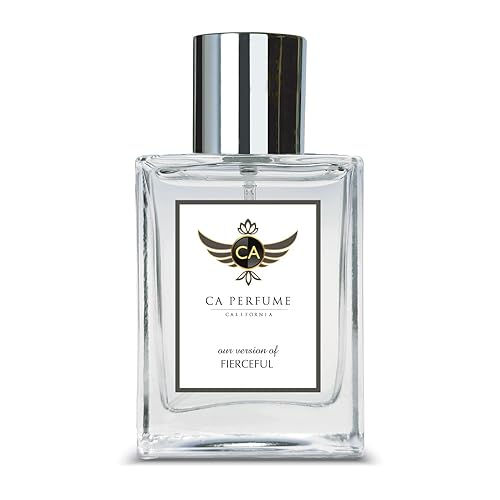 CA Perfume Impression of A & Fitch Fierceful For Men Fragancia Dupes Eau de Parfum Spray Botella Atomizador Recargable 1.7 Fl Oz/1.7 fl oz-X1