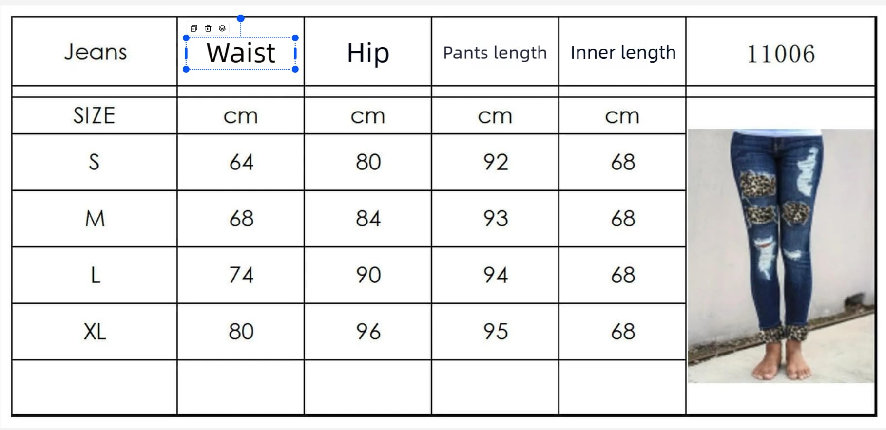 Jeans da Donna Strappati Donna, Skinny Vintage, Pantaloni A Gamba Dritta Taglie Forti, Pantaloni-Blu-l