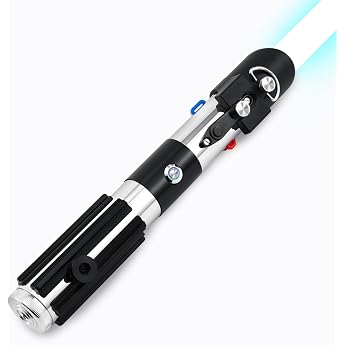 Saberforms Lightsaber Duel Lightsaber with 12 RGB Colours 16 Sound Fonts and Motion Control Lightsaber with Premium Metal Handle and Interchangeable Blade Lightsaber for Adults Children