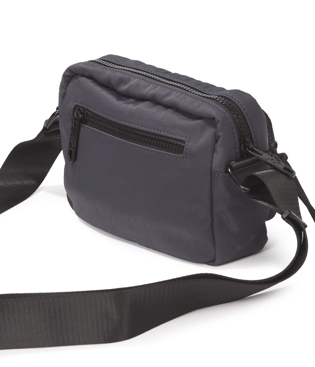 KCB Bandolera Pequeña Tape | Espacio Compacto y Práctico | Bolsillos Multiusos con Cremallera | Material Resistente | Asas Ajustables | 100% Vegano