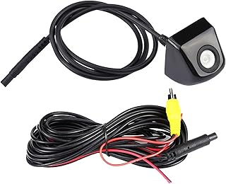 CCD de carro câmera de visão traseira backup estacionamento visão noturna câmera de visão traseira à prova d'água preto para câmera de visão traseira CCD