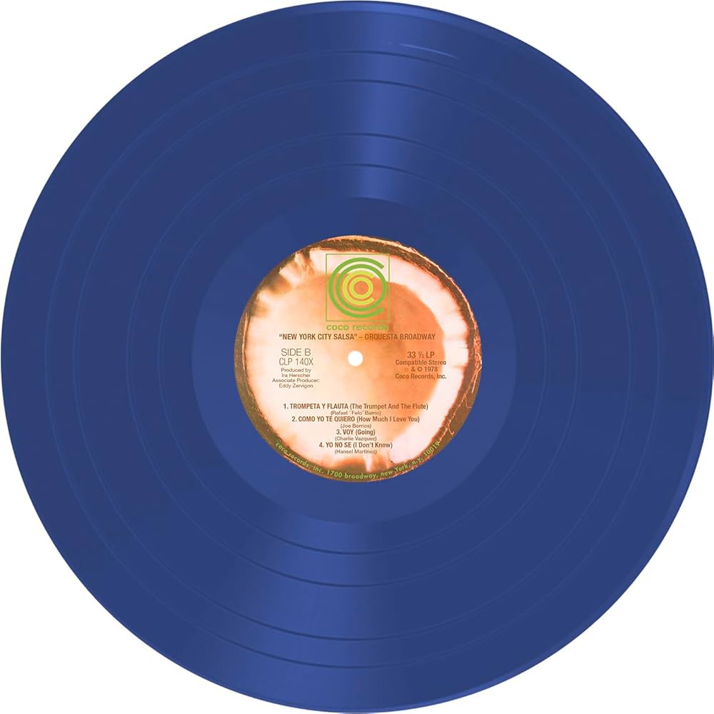 Amazon.com: New York City Salsa - Translucent Blue: CDs & Vinyl