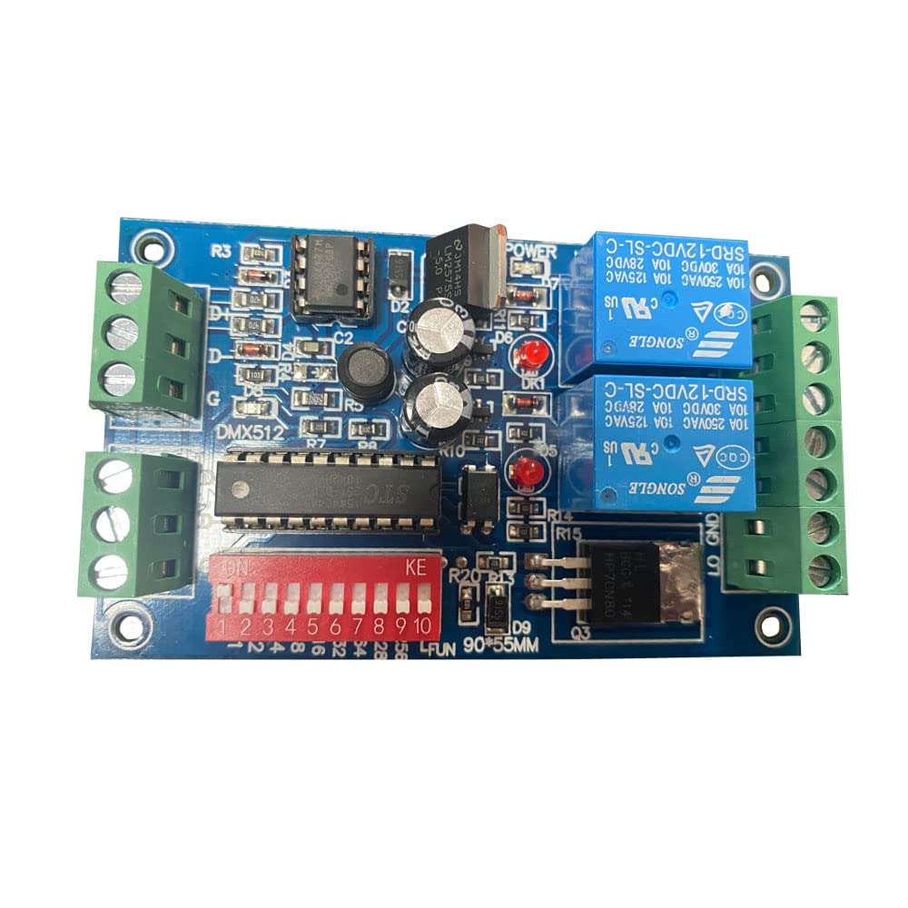 DMX Contrôleur de moteur DMX512 Contrôleur de signal DC 12 V-36 V