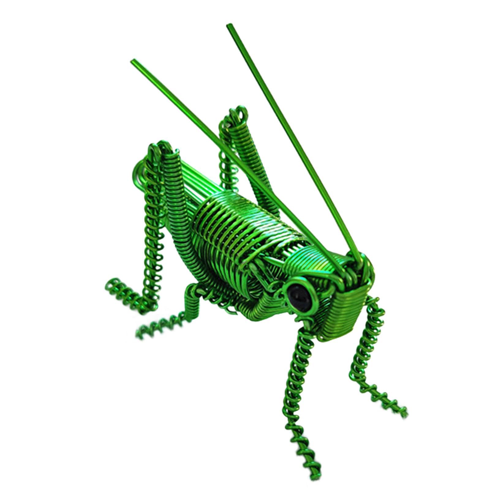 UJEAVETTE® Grasshopper Figurine Locust Sculpture For Desk Desktop Decoration Souvenirs