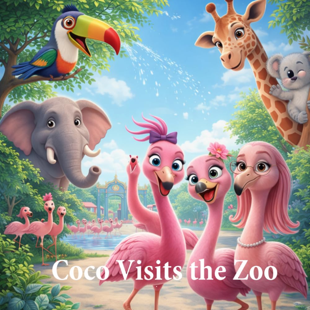 Coco The Flamingo Visits the Zoo (The Adventures of Coco the Flamingo)