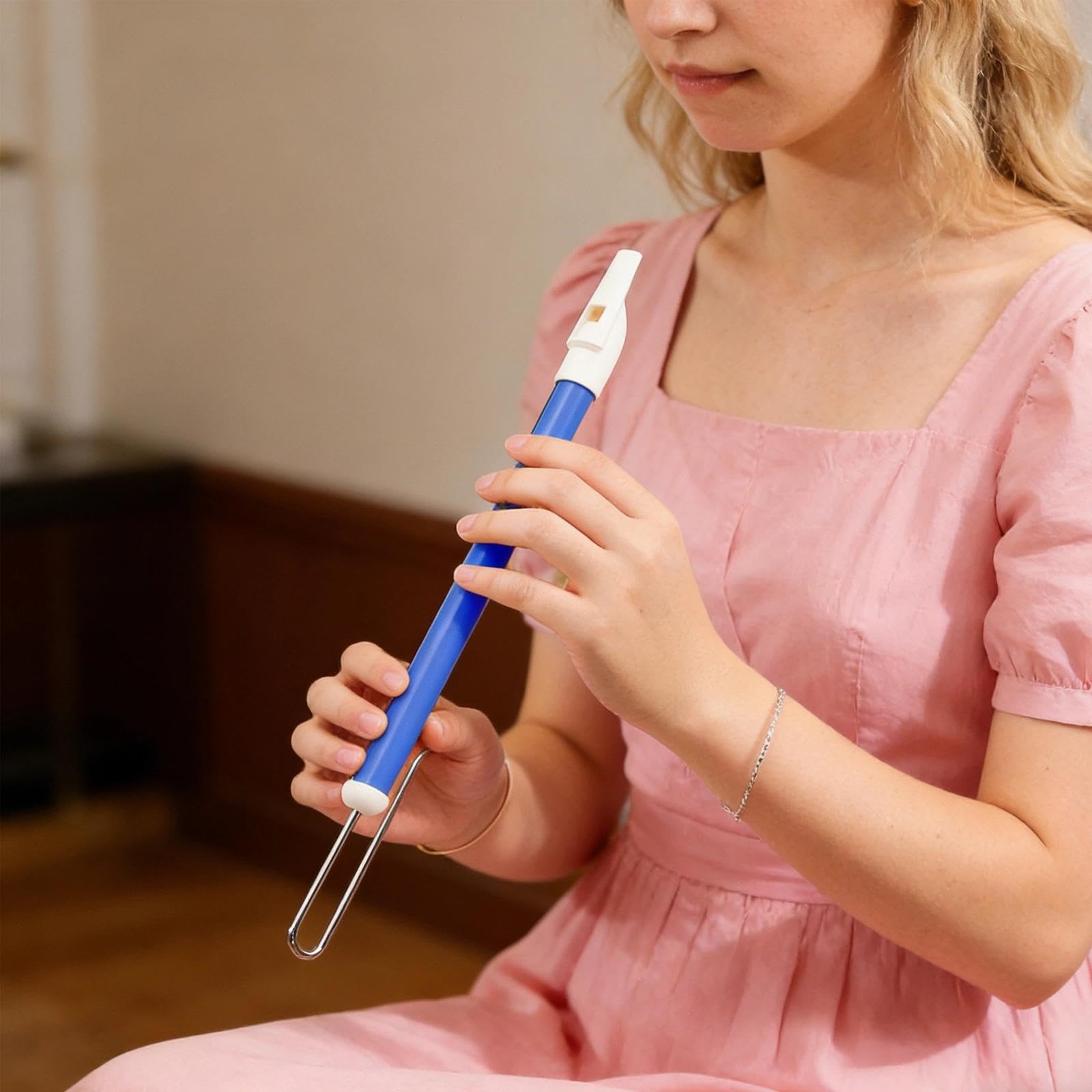 3 Stück Slide Whistle Instrumente – Schiebepfeifen aus Kunststoff mit Edelstahl-Gleitstangen, Lustiges Blasinstrument für Anfänger