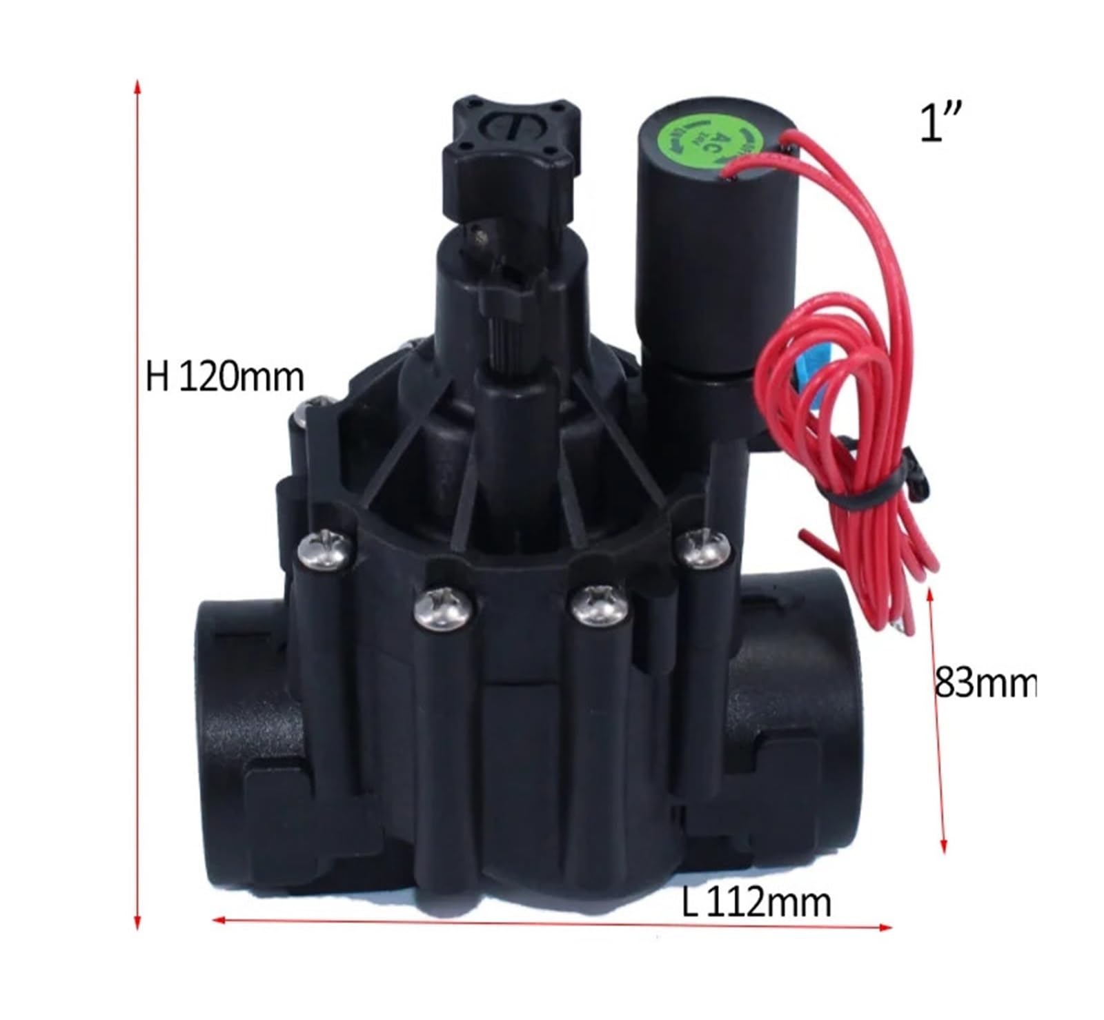 2-drożny zawór elektromagnetyczny nawadniania 220V 12V 24V DC