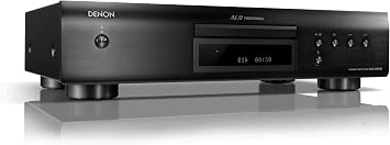Denon DCD-600NE Compact CD Player | CD Players for Home Stereo System | Vibration-Resistant Design | 2 Channels | Pure Direct Mode | Pair with PMA-600NE for Enhanced Sound Quality | Black