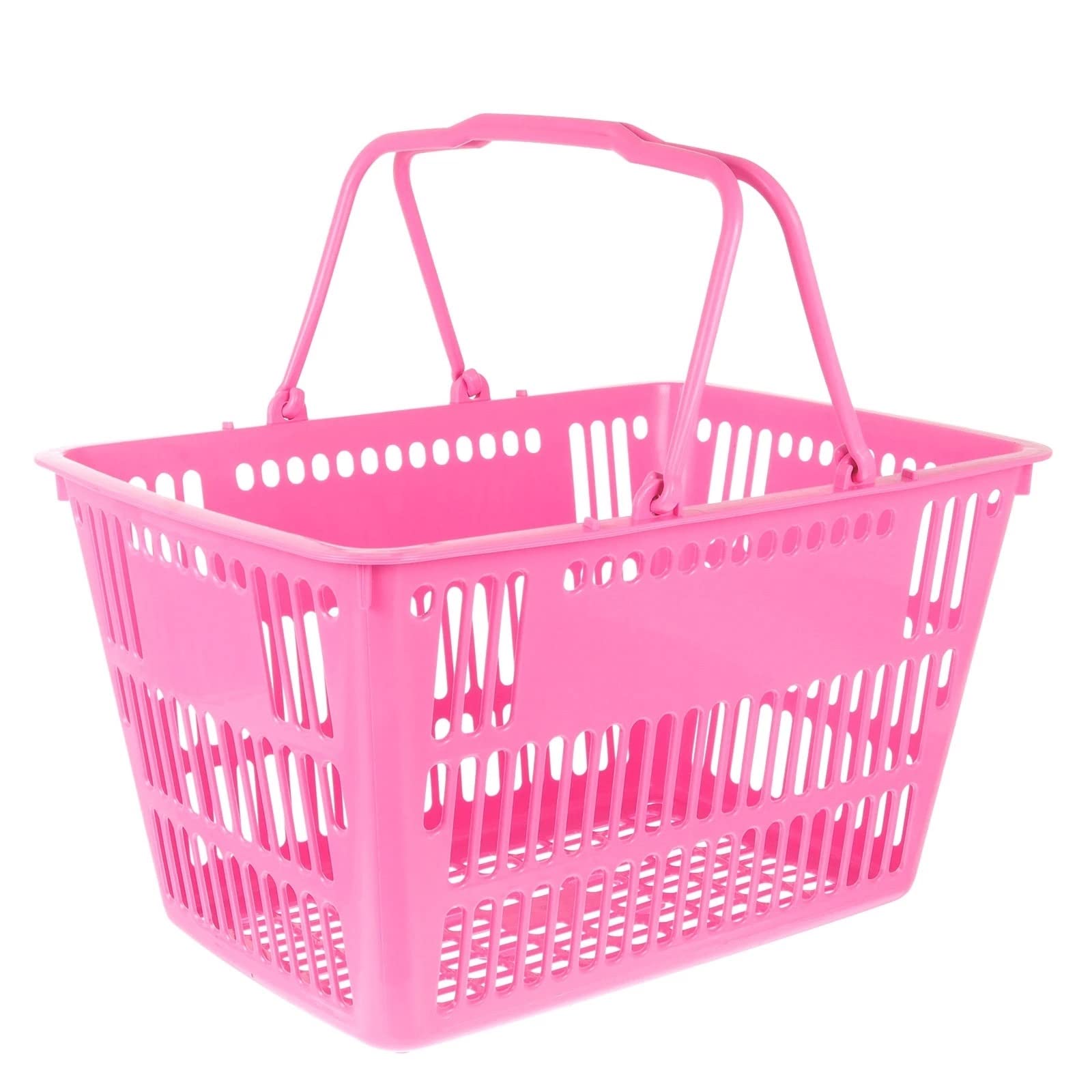 Panier d'achat avec poignées pour épicerie et magasin