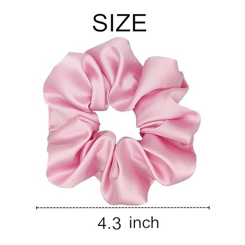 Miniatura 3 de 12 coleteros de seda satinada suaves para el cabello, bandas para el cabello de moda, cuerdas elásticas para coletas, accesorios para el cabello