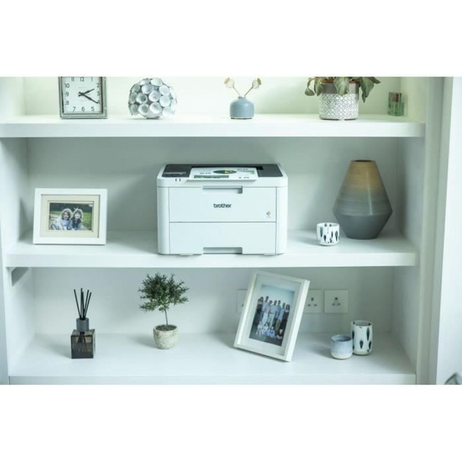Brother HL-L3220CWE Eco Pro Kompakter Farb-LED-Drucker mit WLAN | bis zu 18 Seiten/Min. Druckgeschwindigkeit, 5GHz WLAN und USB, 250 Blatt Papierkassette