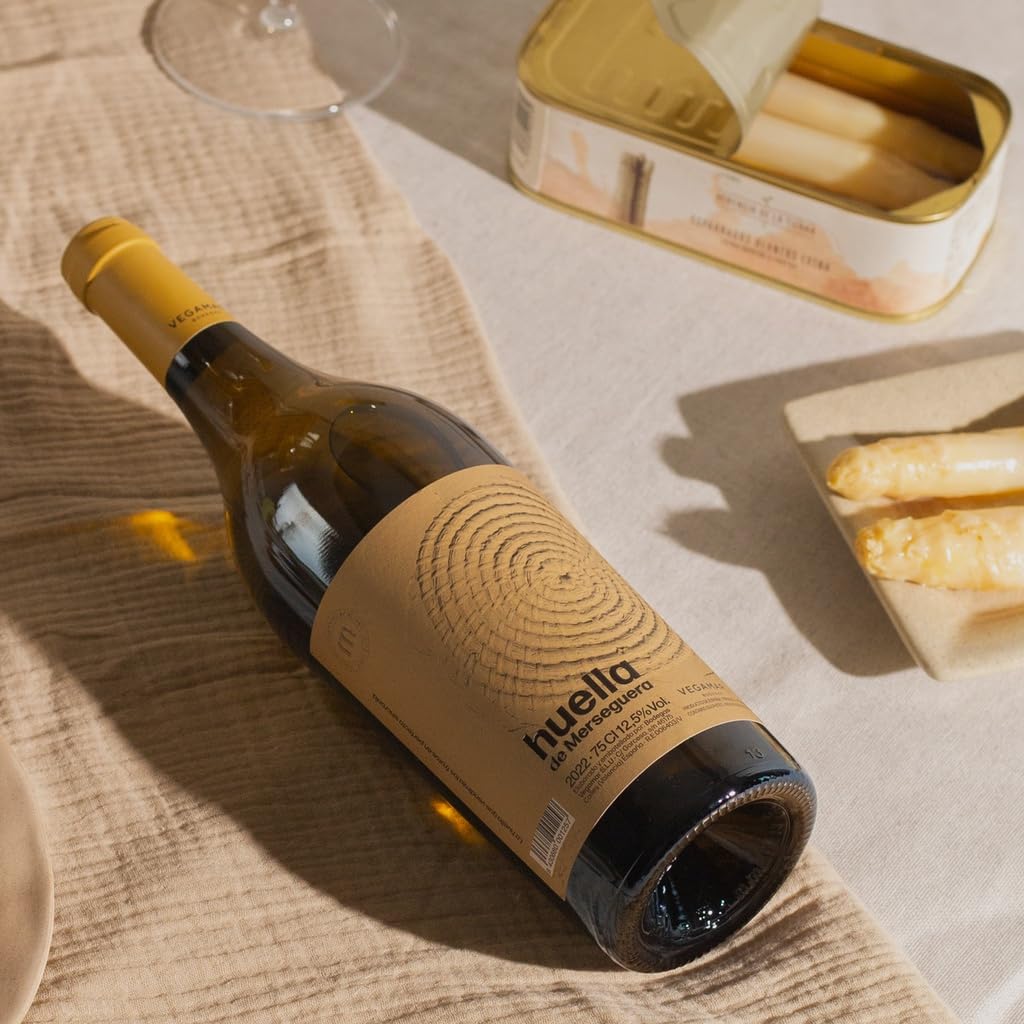 Vegamar Lote Gourmet Navidad en Caja Regalo – 3 Vinos (Tinto Reserva, Blanco Huella Merseguera, Cava Brut Nature) + Aceitunas, Alcachofas, Piparras, Mejillones y Zamburiñas