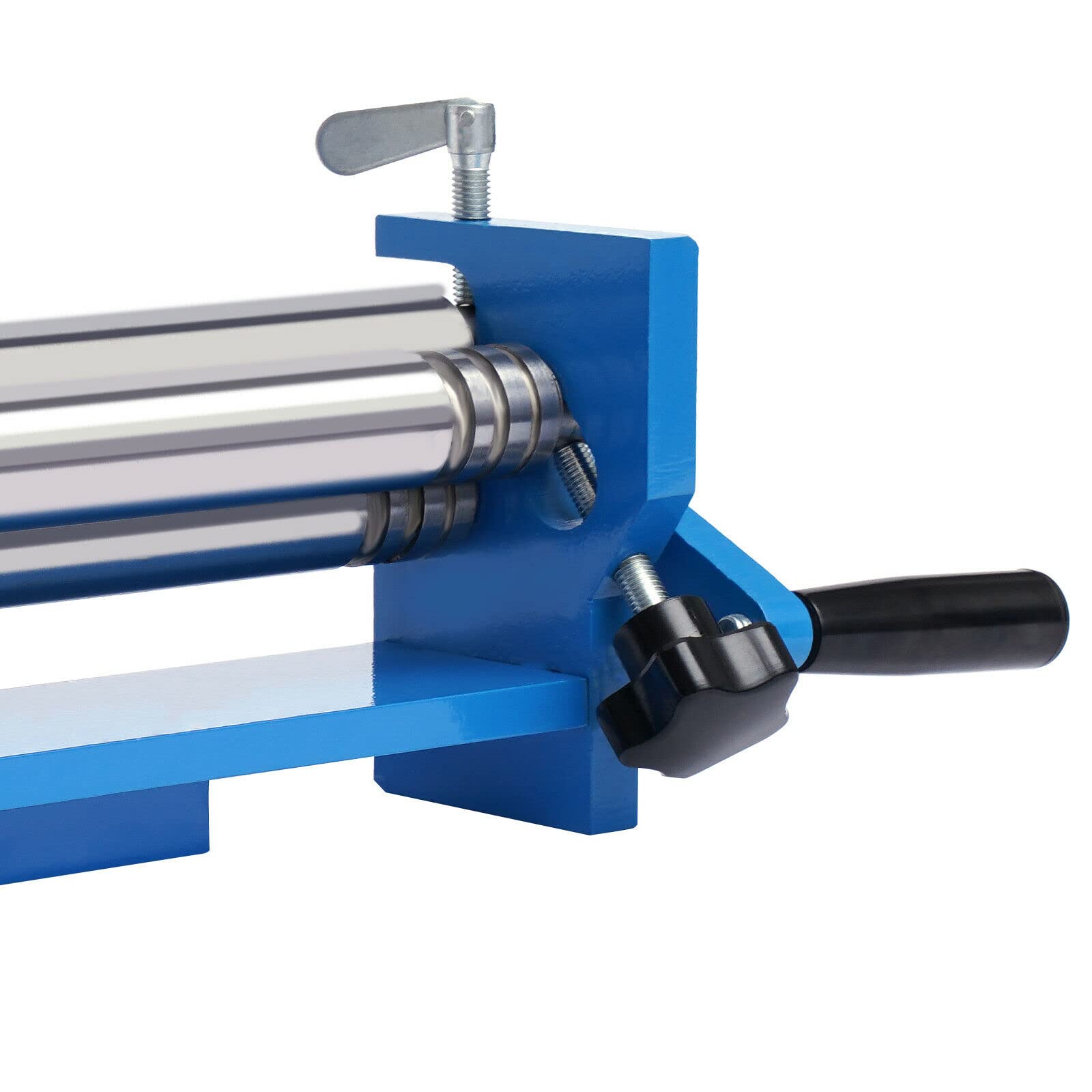 SJ300 - Máquina de doblado redondo de 3 rodillos para doblar tubos manuales, curvador de tubo redondo, ajustable, 30 mm